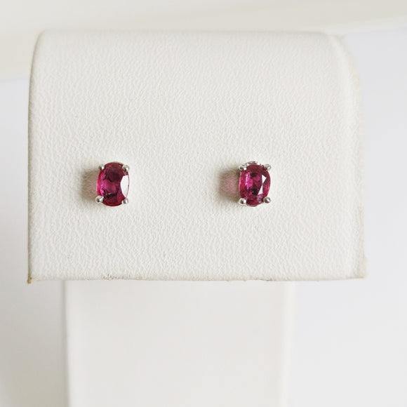 0.51ct Ruby Earrings