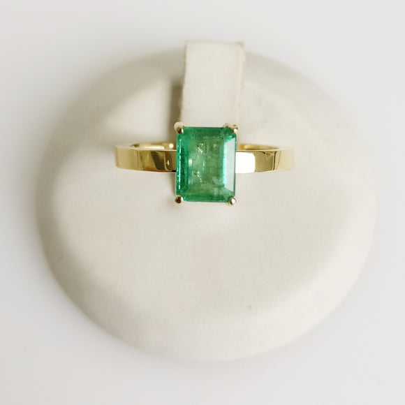 1.28ct Emerald Ring