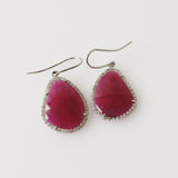 17.49ct Ruby Earrings