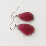 17.49ct Ruby Earrings