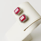 5.22ct Ruby Earrings