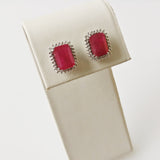 5.22ct Ruby Earrings