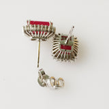 5.22ct Ruby Earrings
