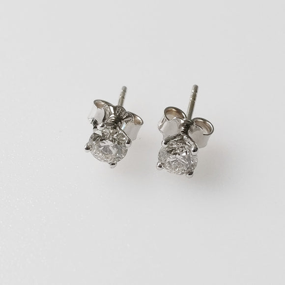 0.87ct Diamond Earrings