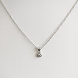 0.14ct Diamond Necklace with Pendant