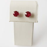 4.36ct Ruby Earrings