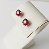 4.36ct Ruby Earrings