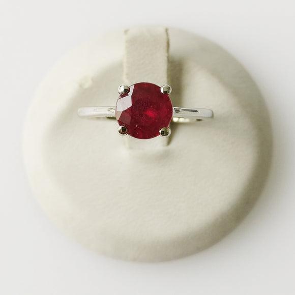 2.17ct Ruby Ring