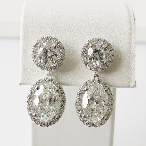 9.26ct Diamond Earrings