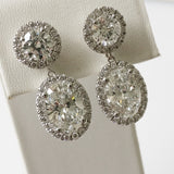 9.26ct Diamond Earrings