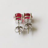 5.25ct Ruby Earrings