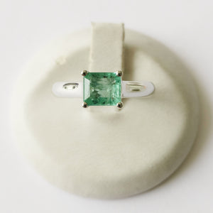 1.09ct Emerald Ring