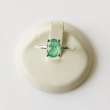 0.80ct Emerald Ring