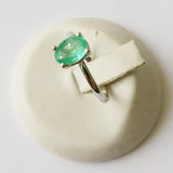 0.80ct Emerald Ring