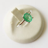 0.80ct Emerald Ring