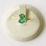 0.80ct Emerald Ring