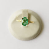 0.80ct Emerald Ring