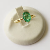 0.80ct Emerald Ring