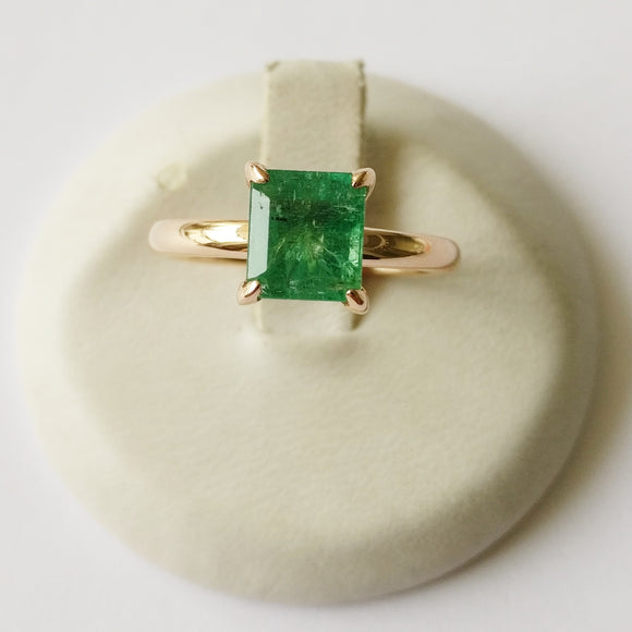 1.66ct Emerald Ring