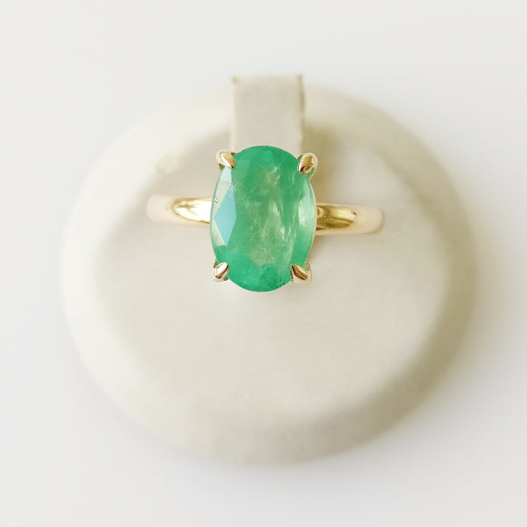 2.61ct Emerald Ring