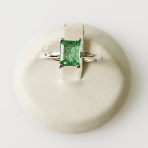 1.03ct Emerald Ring