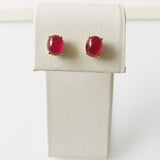 5.40ct Ruby Earrings