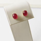 5.40ct Ruby Earrings