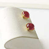 5.40ct Ruby Earrings