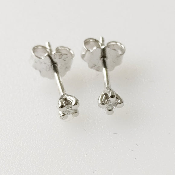 0.08ct Diamond Earrings