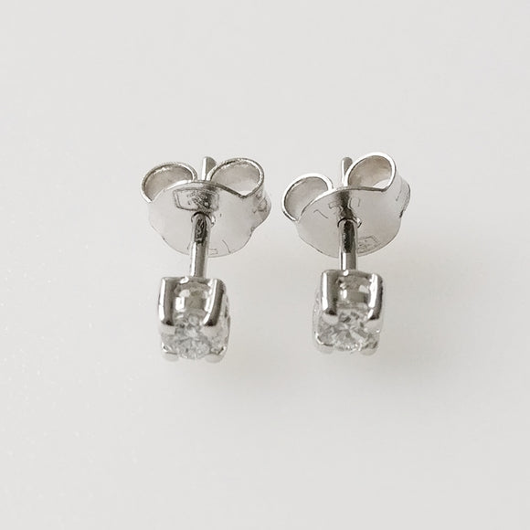 0.19ct Diamond Earrings