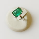 4.11ct Emerald Ring