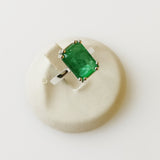 4.11ct Emerald Ring