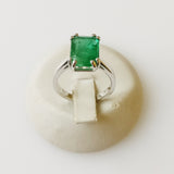 4.11ct Emerald Ring