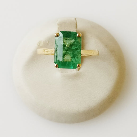 3.55ct Emerald Ring