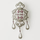 2.26ct Sapphire and Diamond Pendant