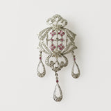 2.26ct Sapphire and Diamond Pendant