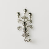 3.36ct Sapphire and Diamond Pendant
