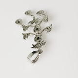 3.36ct Sapphire and Diamond Pendant