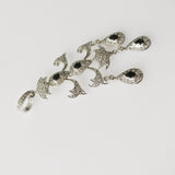 3.36ct Sapphire and Diamond Pendant