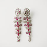 10.81ct Ruby and Diamond Earrings