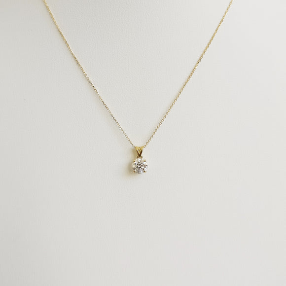 1.06ct Diamond Necklace with Pendant
