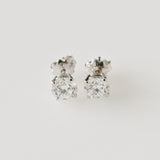 2.14ct Diamond Earrings