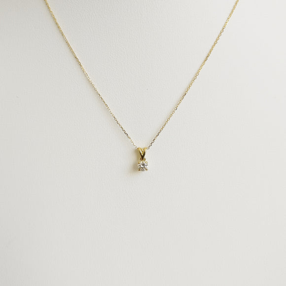 0.25ct Diamond Necklace with Pendant