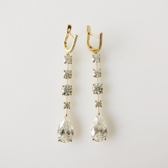 14.85ct Diamond Earrings