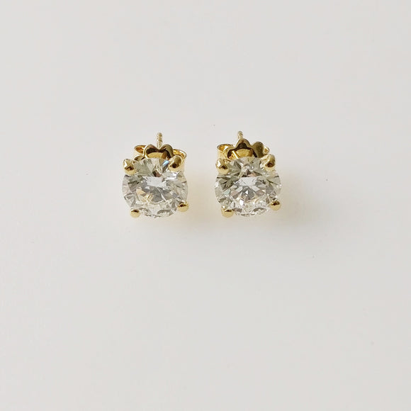 3.66ct Diamond Earrings