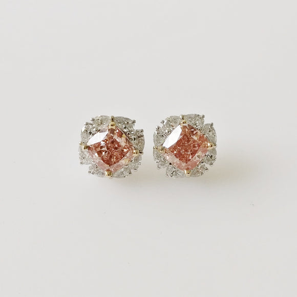 10.78ct Diamond Earrings