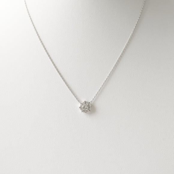 1.27ct Diamond Necklace with Pendant