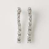 12.65ct Cubic Zirconia Earrings