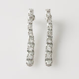 12.65ct Cubic Zirconia Earrings