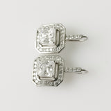 9.85ct Cubic Zirconia Earrings